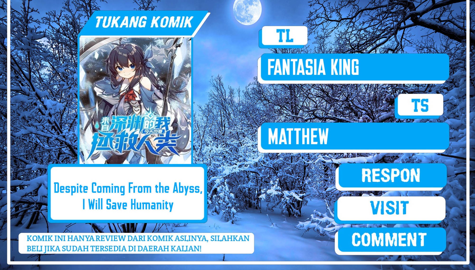 Despite Coming From the Abyss, I Will Save Humanity Chapter 8 Gambar 32