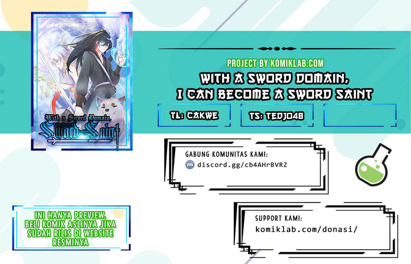 With a Sword Domain, I Can Become the Sword Saint Chapter 31 1