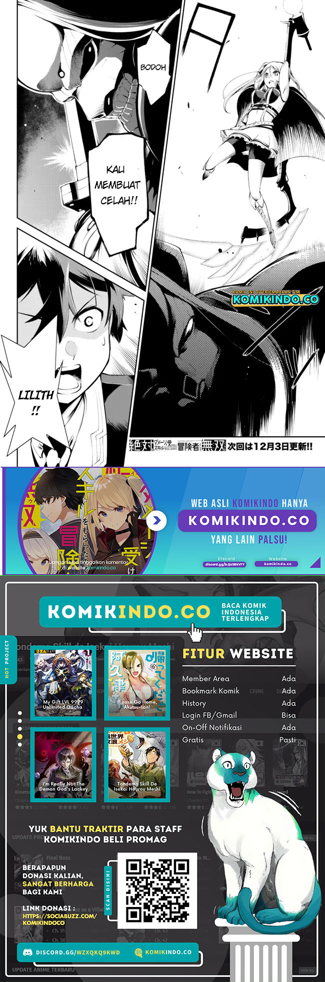 Zettai ni Damage wo Ukenai Skill wo Moratta node, Boukensha to shite Musou shite miru Chapter 16.1 Gambar 17