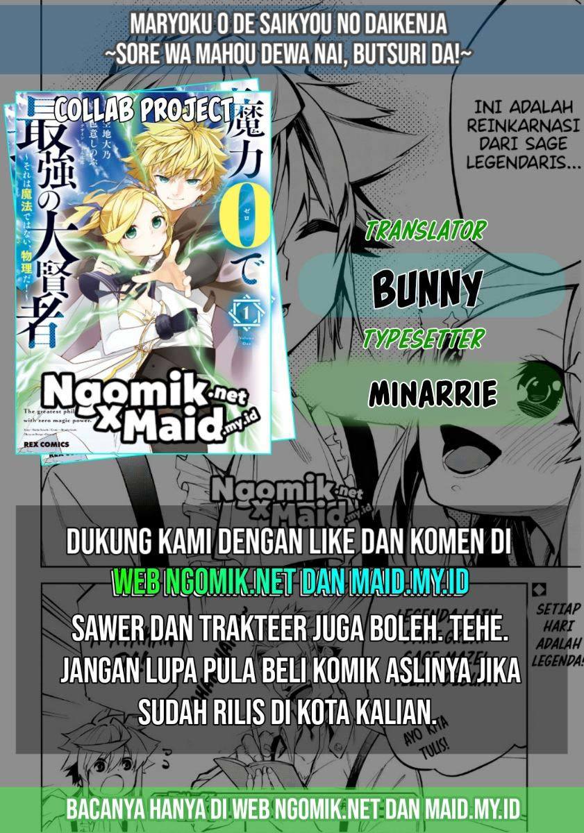 Baca Komik The Greatest Philosoper With Zero Magic Chapter 17.1 Gambar 1