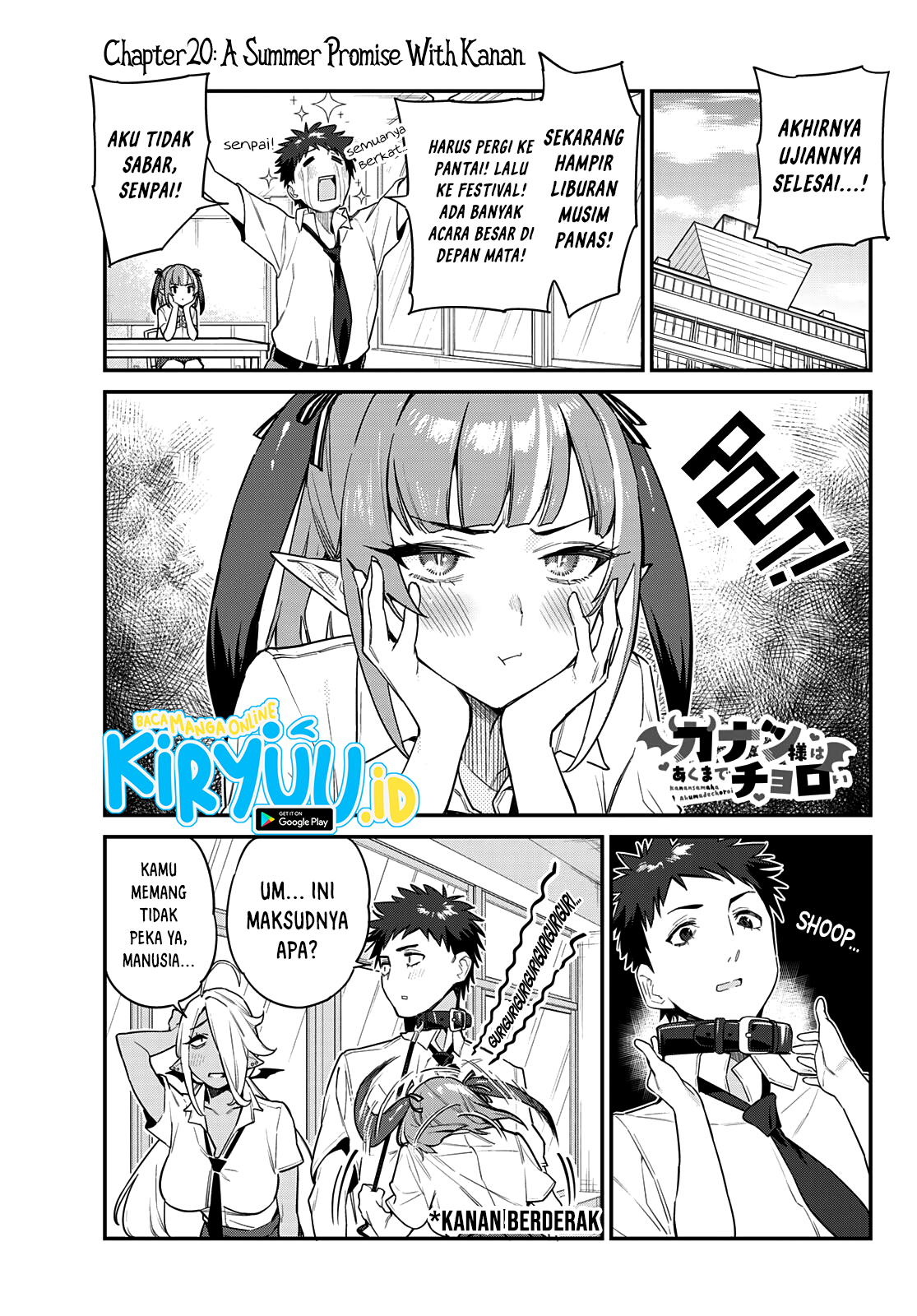 Baca Kanan-sama wa Akumade Choroi Chapter 20 Gambar 2