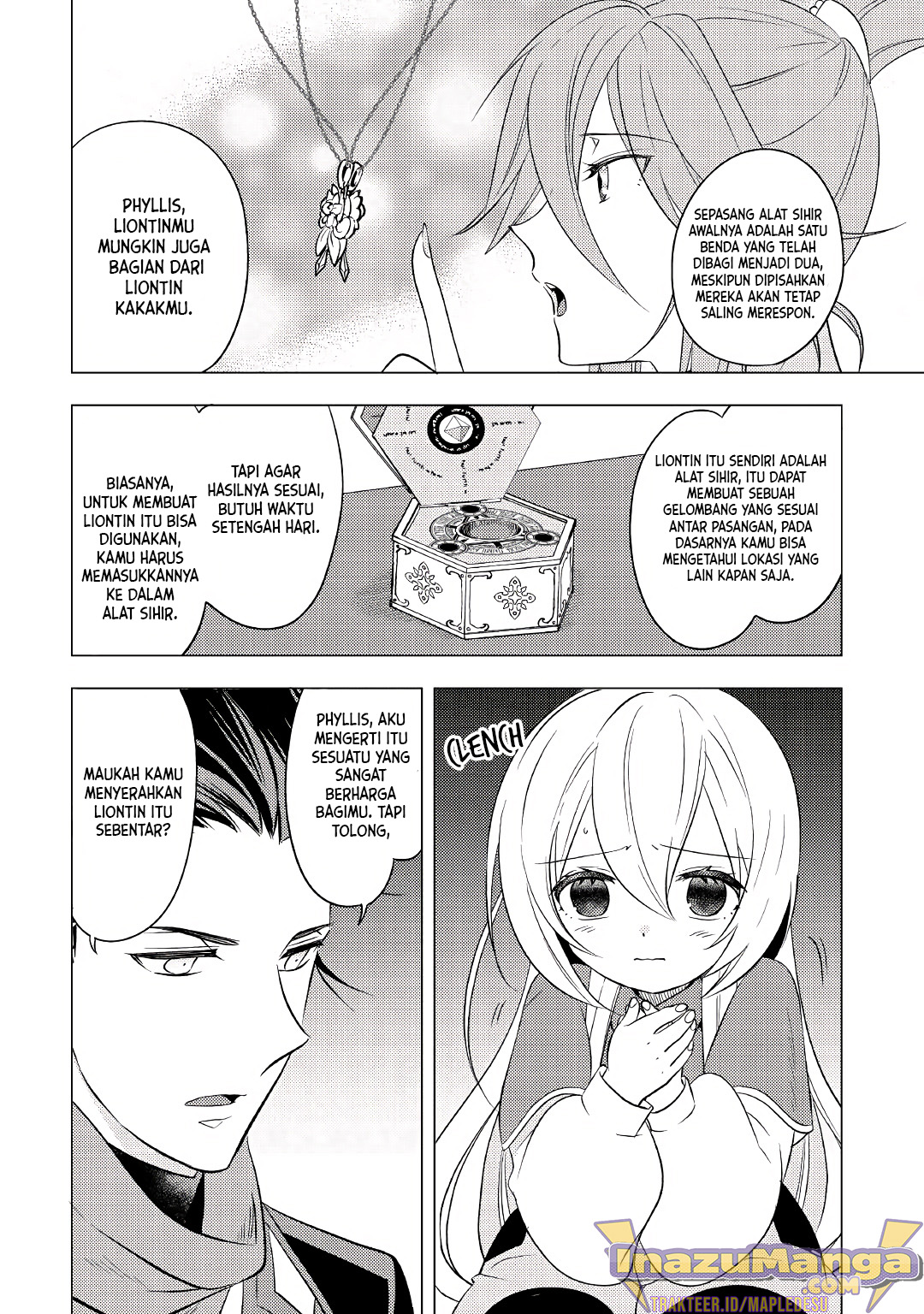 Tensei-saki wa Moumoku Youjo deshita: Zense no Kioku to Mahou wo Tayori ni Ikinobimasu Chapter 07 Gambar 11