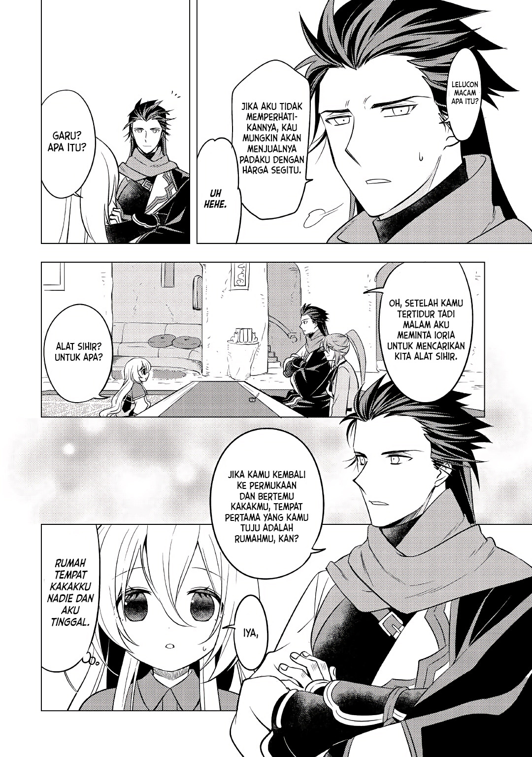 Tensei-saki wa Moumoku Youjo deshita: Zense no Kioku to Mahou wo Tayori ni Ikinobimasu Chapter 07 Gambar 7