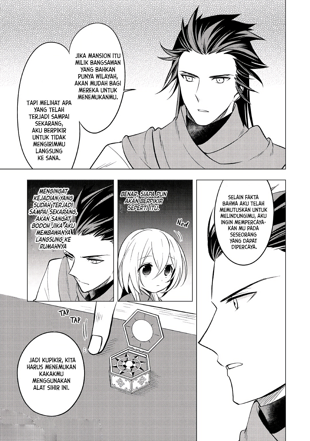 Tensei-saki wa Moumoku Youjo deshita: Zense no Kioku to Mahou wo Tayori ni Ikinobimasu Chapter 07 Gambar 8