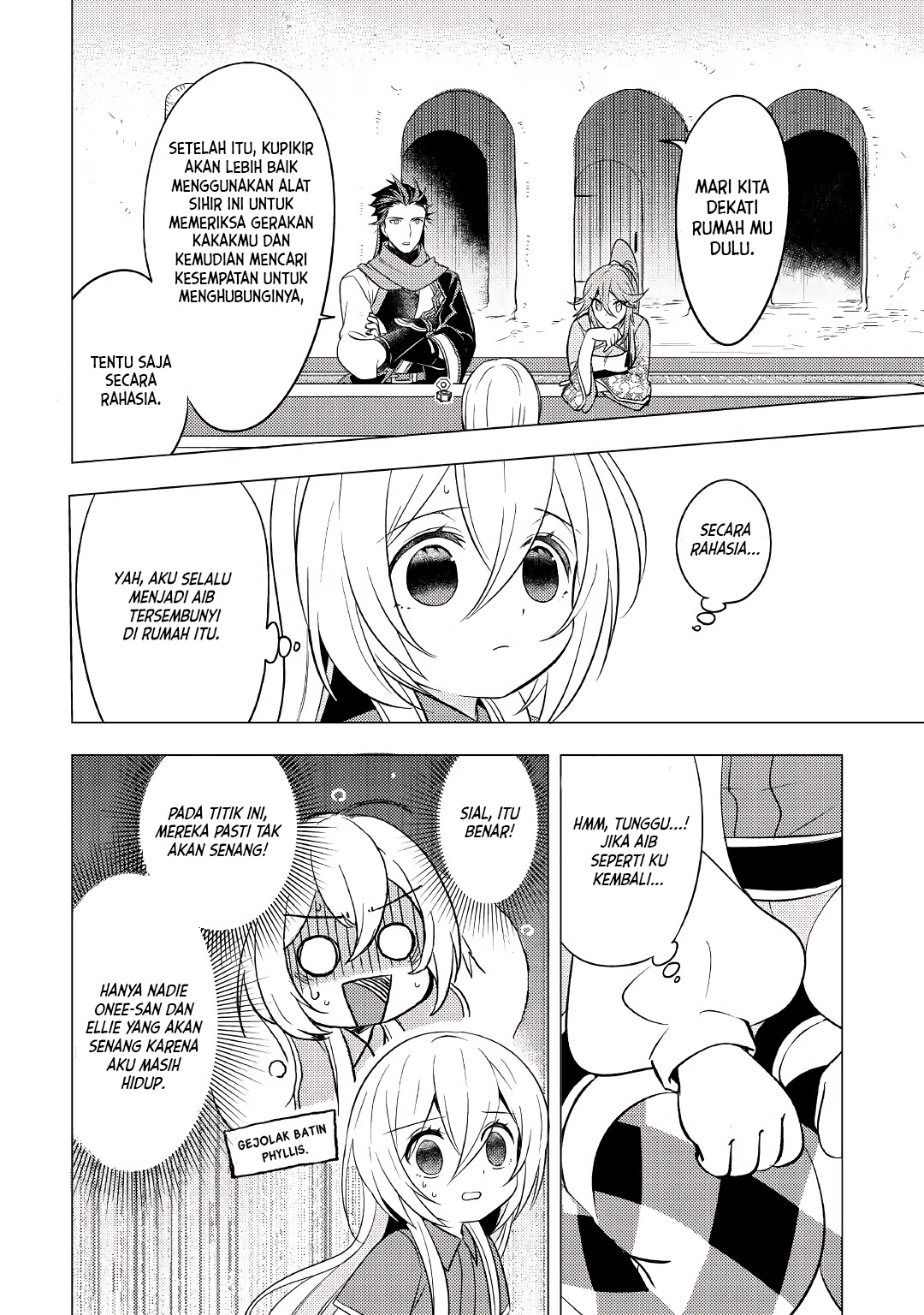 Tensei-saki wa Moumoku Youjo deshita: Zense no Kioku to Mahou wo Tayori ni Ikinobimasu Chapter 07 Gambar 9