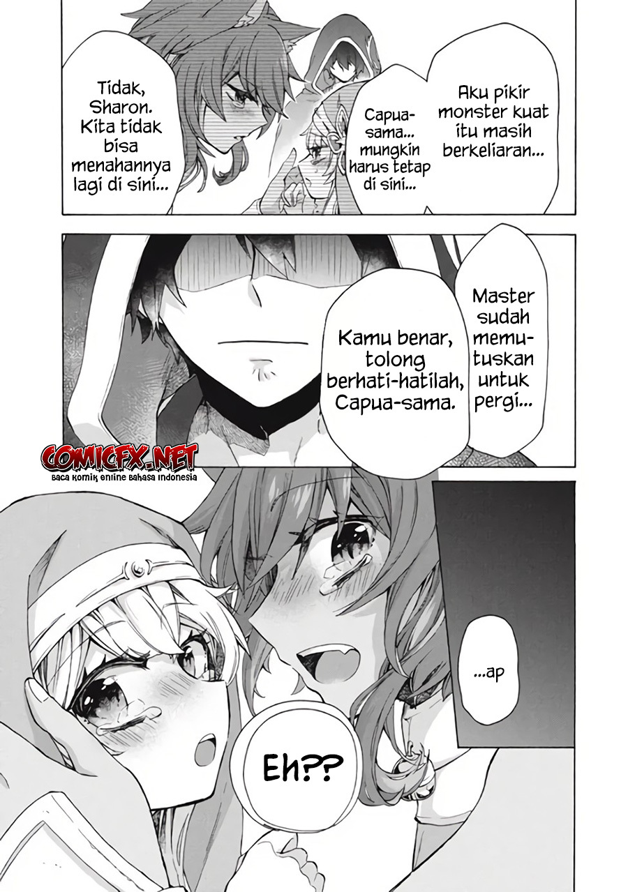 “Kukuku… He is the weakest of the Four Heavenly Monarchs.” I was dismissed from my job but somehow I became the master of a hero and a holy maiden. Chapter 10.2 Gambar 14