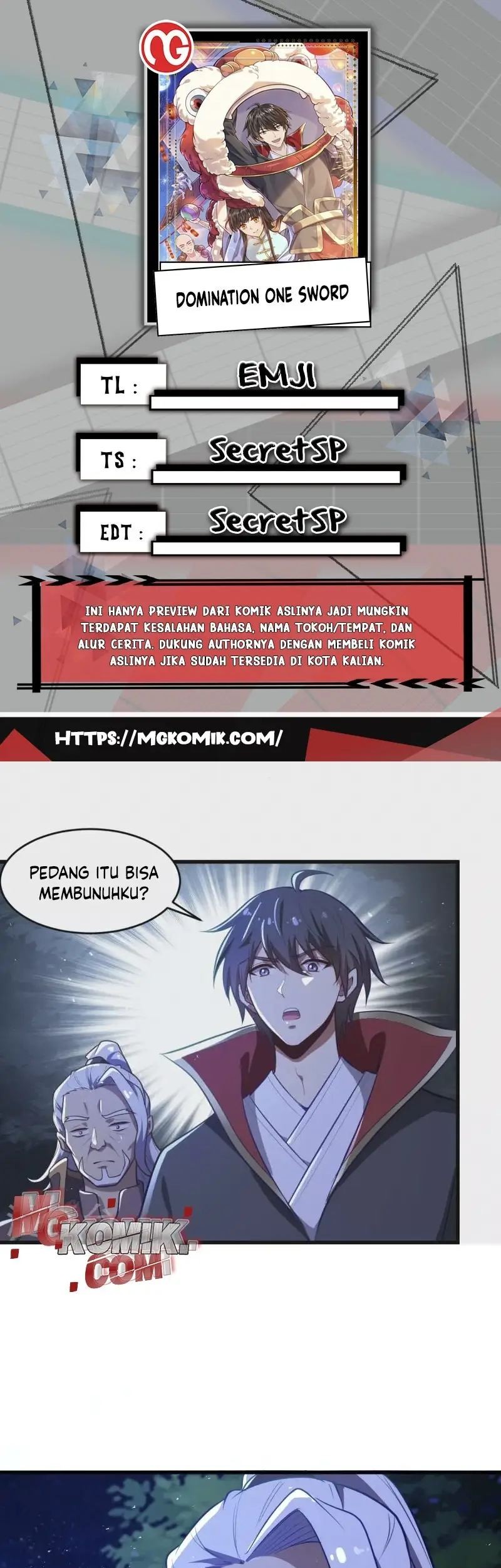 Baca Komik Domination One Sword Chapter 213 Gambar 1