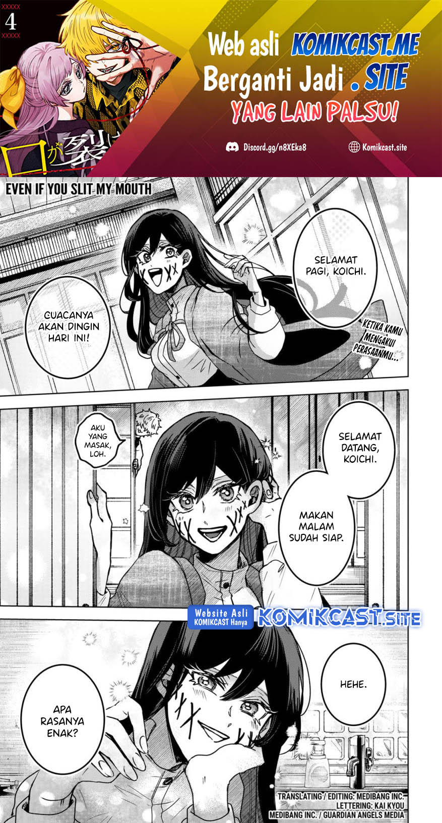 Baca Kuchi ga Saketemo Kimi ni wa Chapter 52 Gambar 2