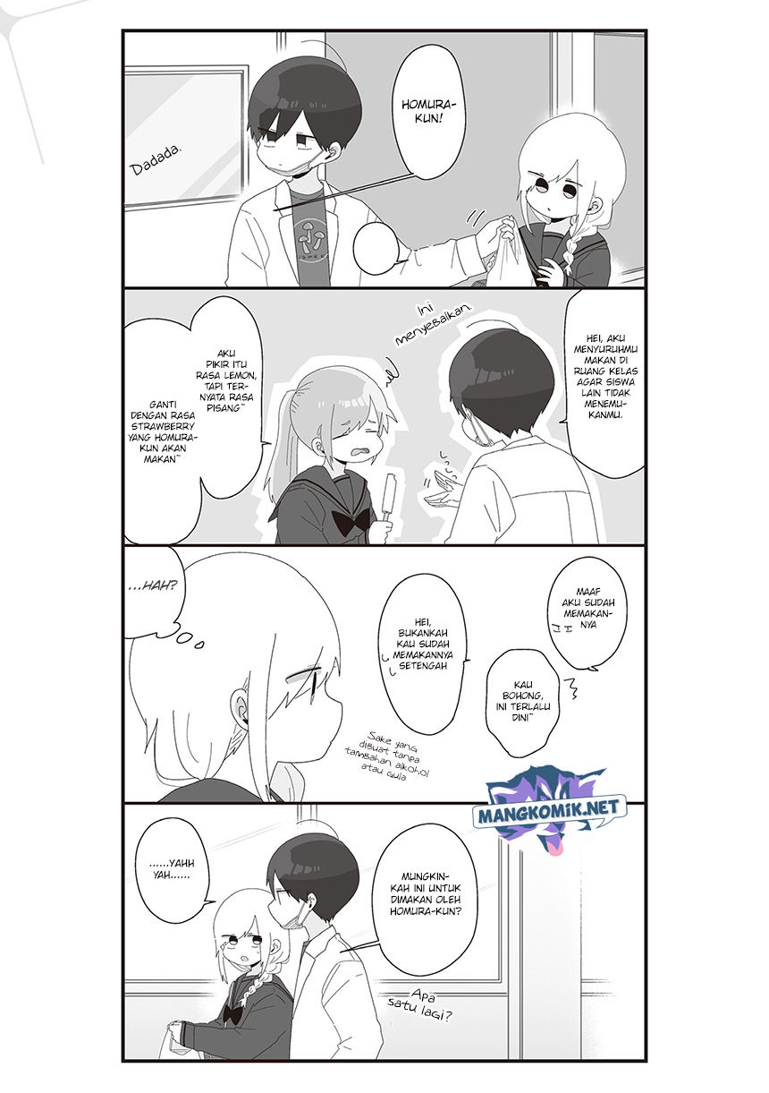 Homura-sensei wa Tabun Motenai Chapter 59 Gambar 4