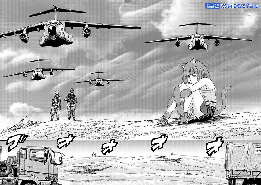 Gate – Jietai Kare no Chi nite Kaku Tatakeri Chapter 118 Gambar 3