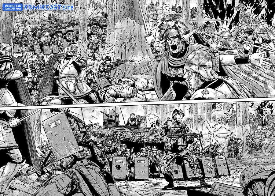 Gate – Jietai Kare no Chi nite Kaku Tatakeri Chapter 118 Gambar 30