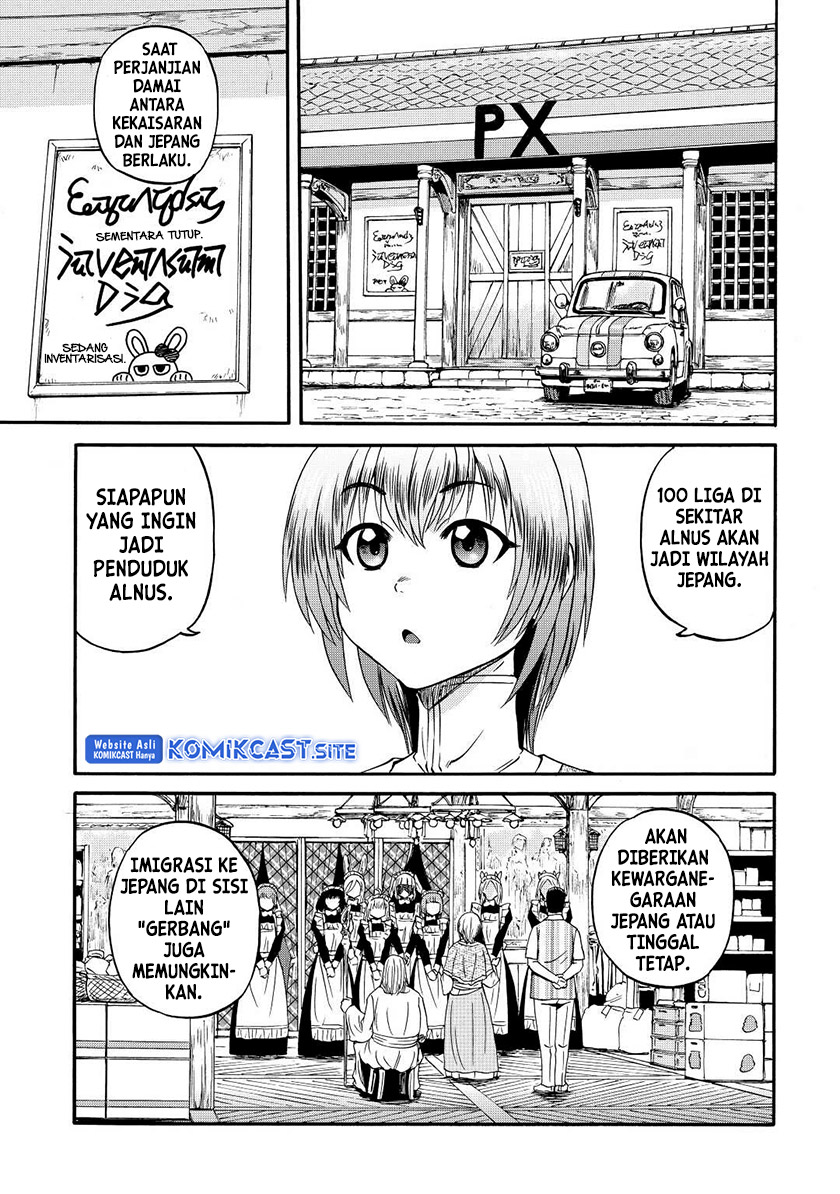 Gate – Jietai Kare no Chi nite Kaku Tatakeri Chapter 118 Gambar 7
