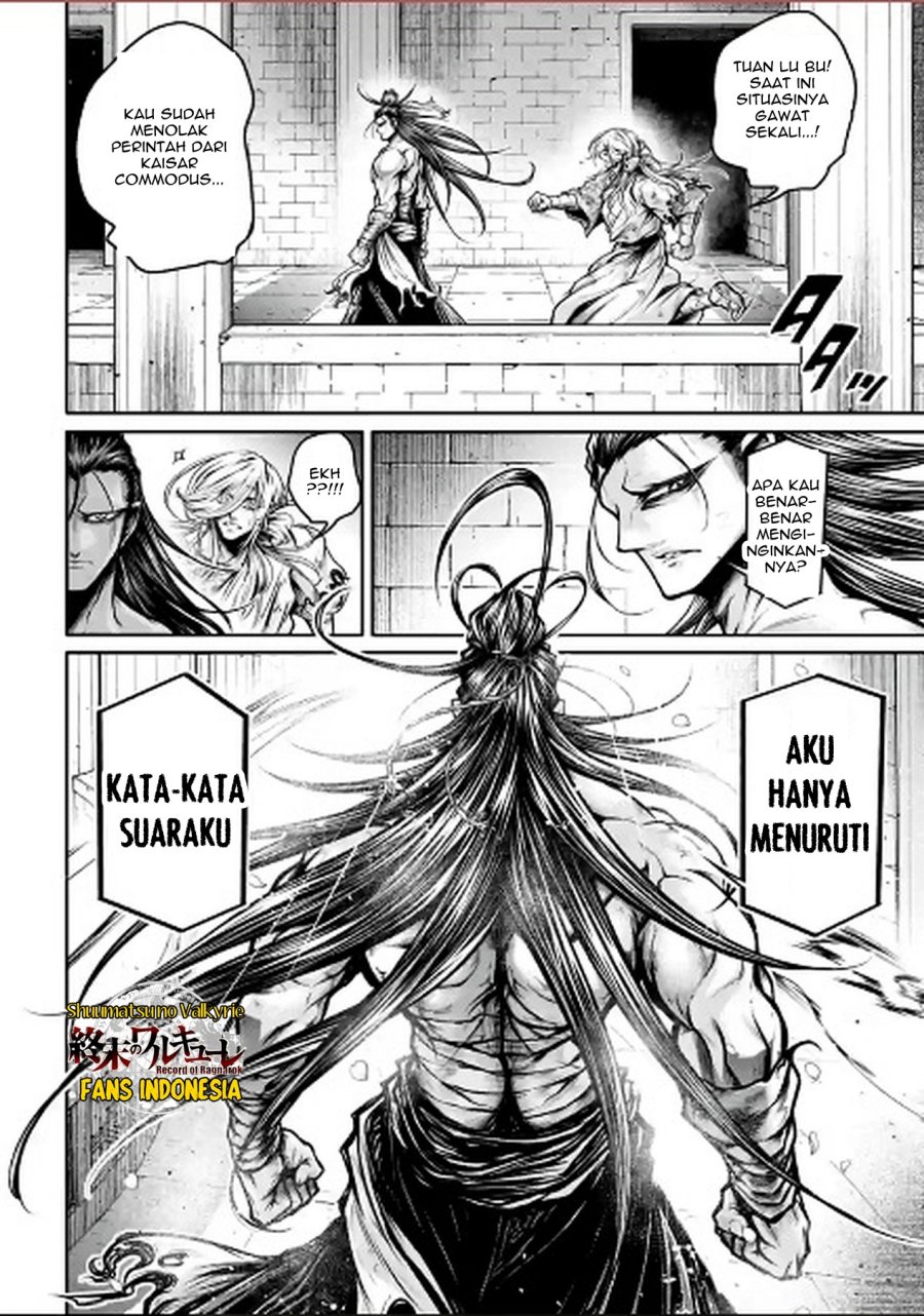 Shuumatsu no Valkyrie: The Legend of Lu Bu Fengxian Chapter 32 Gambar 16