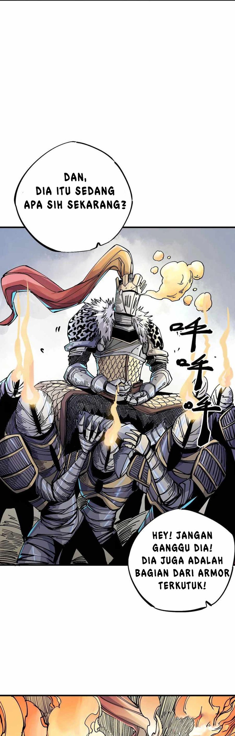 The Story of a Cursed Armor Chapter 04 Gambar 21