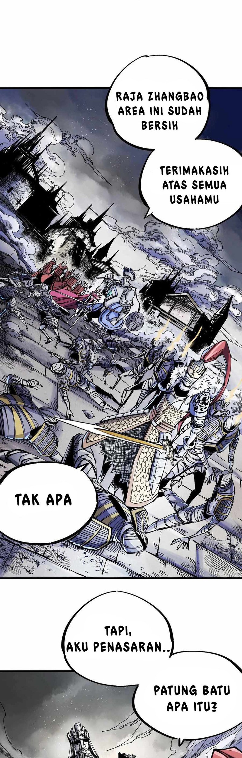The Story of a Cursed Armor Chapter 04 Gambar 42