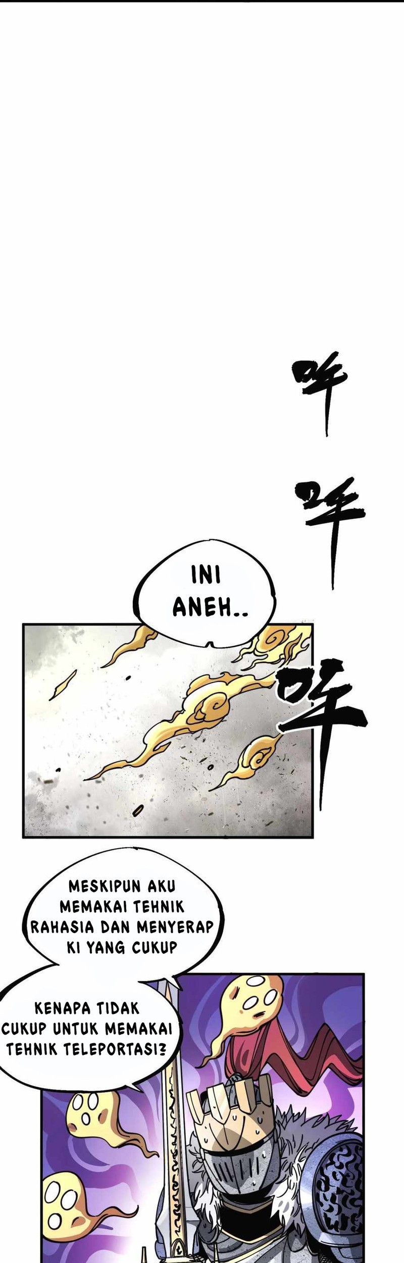 The Story of a Cursed Armor Chapter 03 Gambar 39