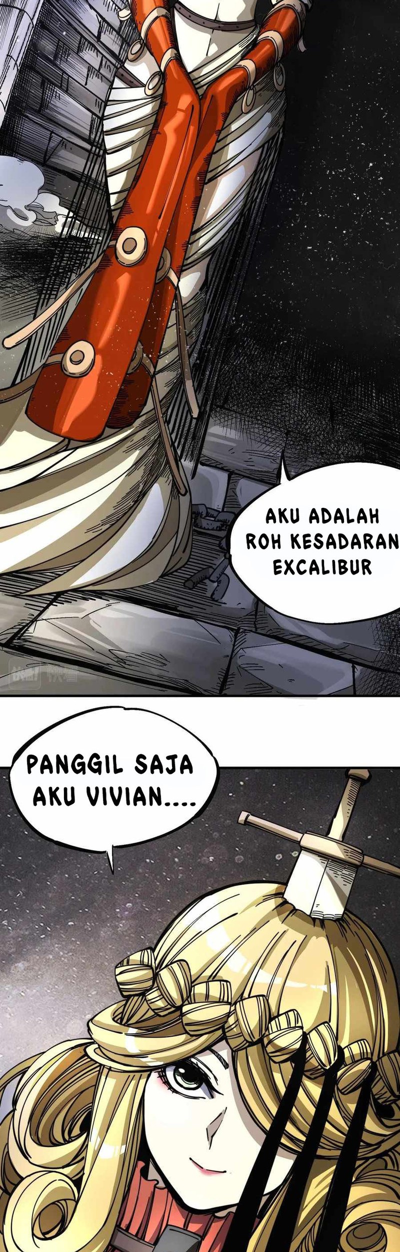 The Story of a Cursed Armor Chapter 03 Gambar 47