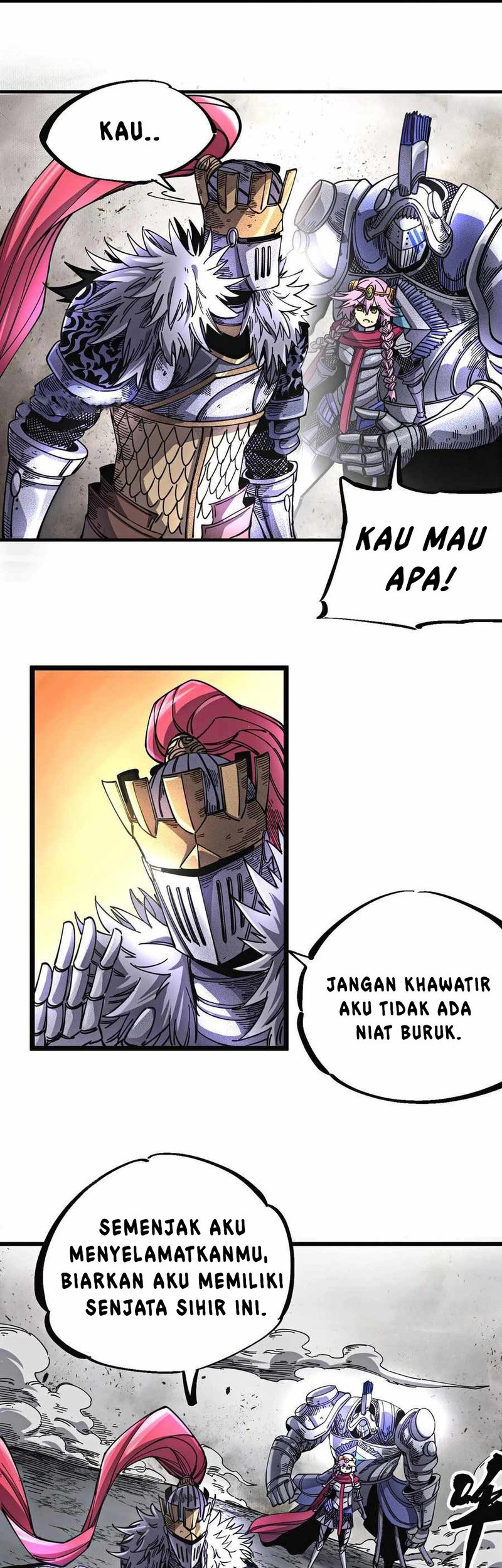 The Story of a Cursed Armor Chapter 01 Gambar 66