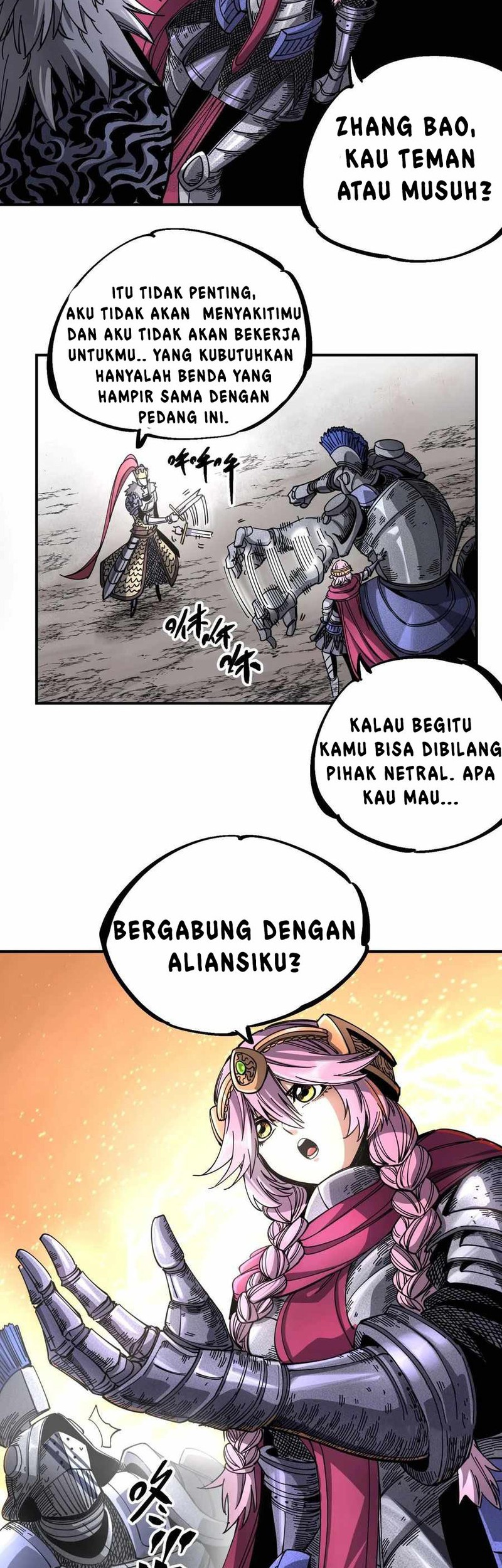 The Story of a Cursed Armor Chapter 01 Gambar 73