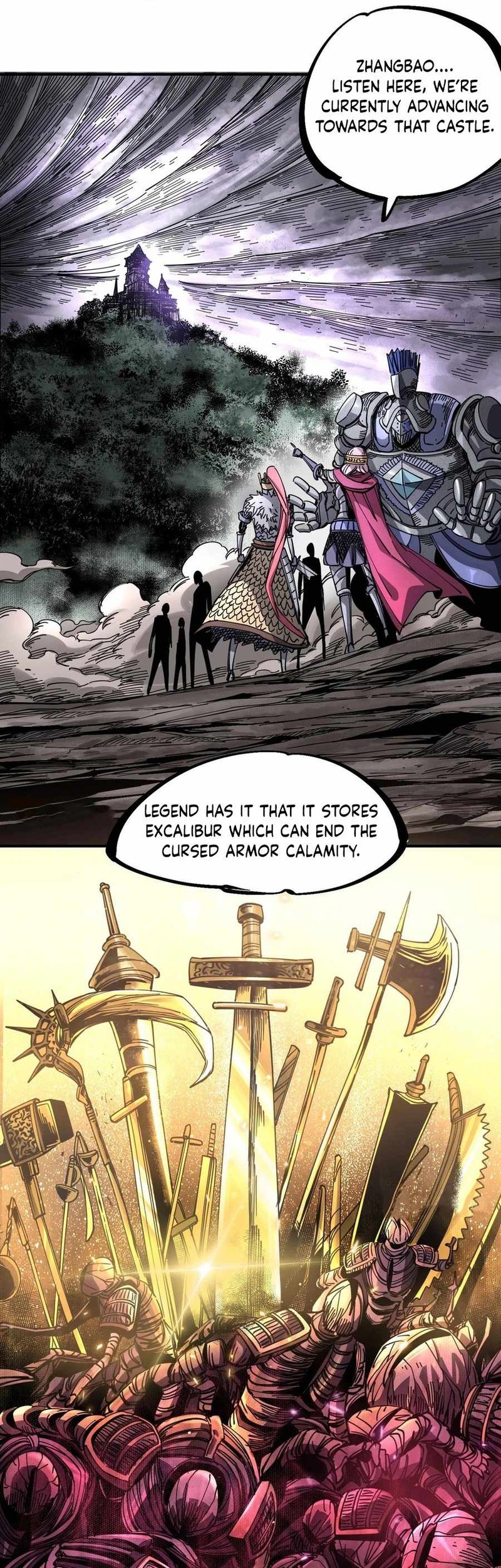 The Story of a Cursed Armor Chapter 01 Gambar 75