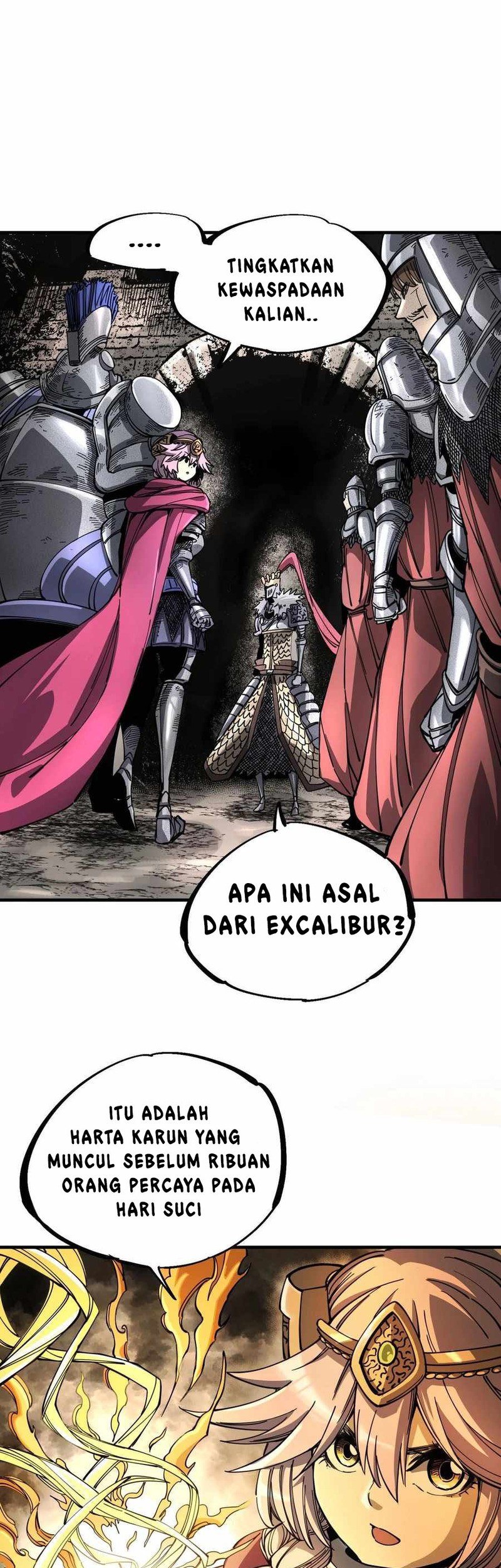 The Story of a Cursed Armor Chapter 01 Gambar 84