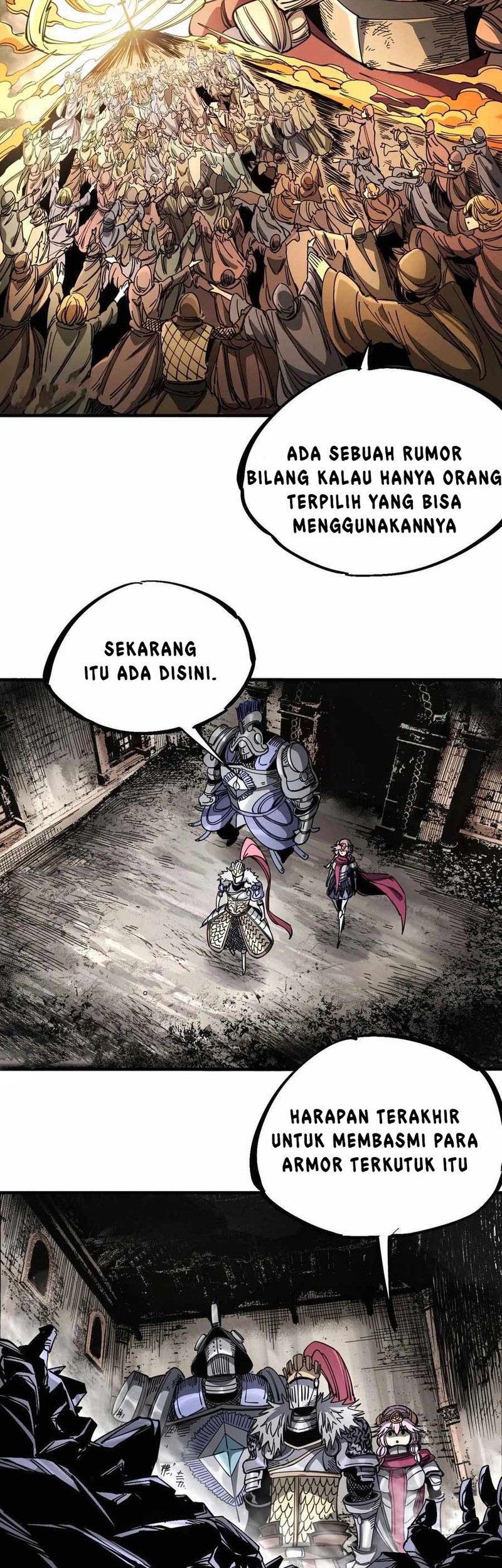 The Story of a Cursed Armor Chapter 01 Gambar 85
