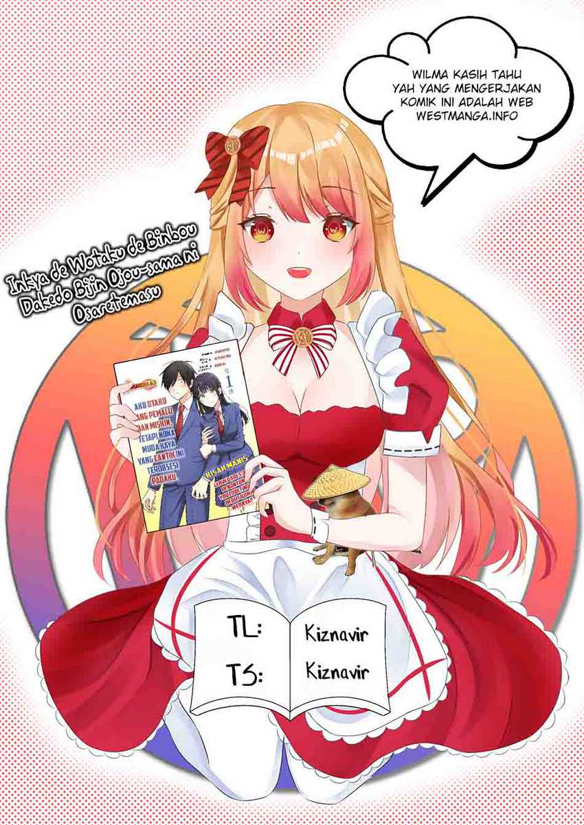 Inkya de Wotaku de Binbou Dakedo Bijin Ojou-sama ni Osaretemasu Chapter 03.1 Gambar 3