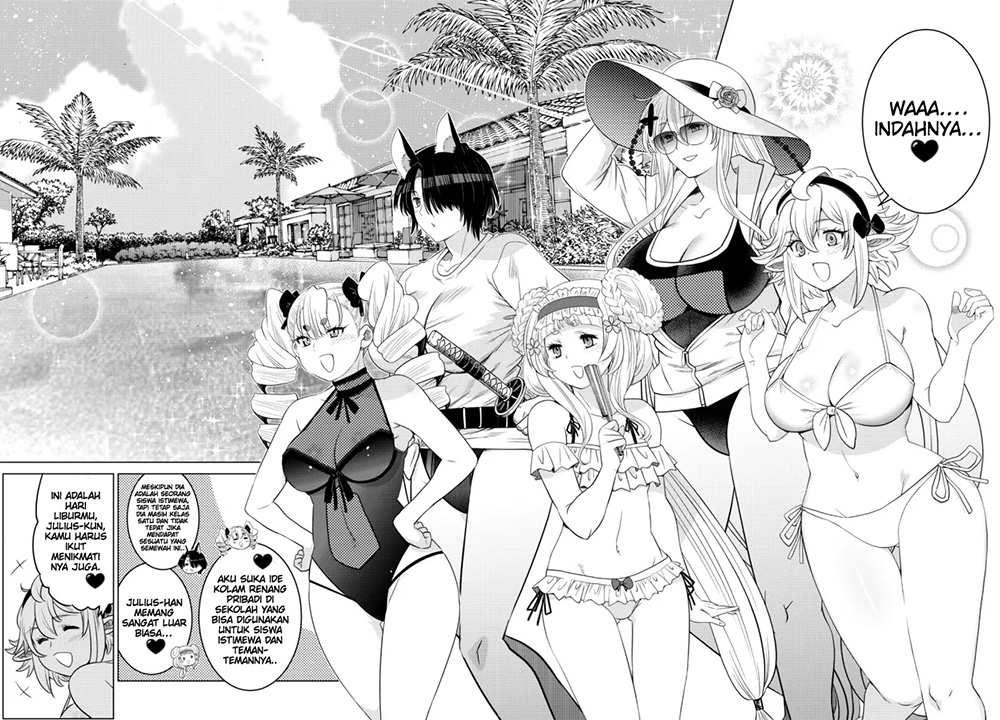 Ochikobore Datta Ani Ga Jitsuha Saikyou: Shijou Saikyou No Yuusha Wa Tensei-shi, Gakuen De Mujikaku Ni Musou Suru Chapter 15 Gambar 31