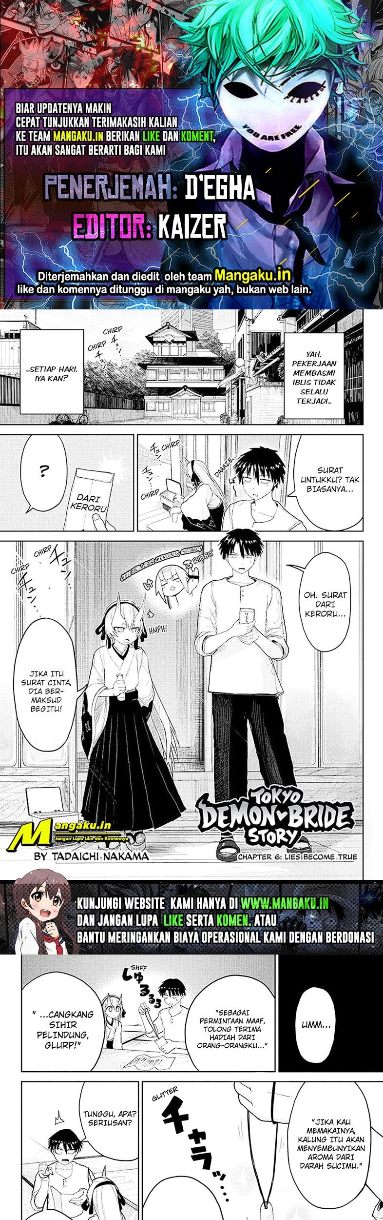 Baca Komik Dai Tokyo Oniyome-den Chapter 06 Gambar 1