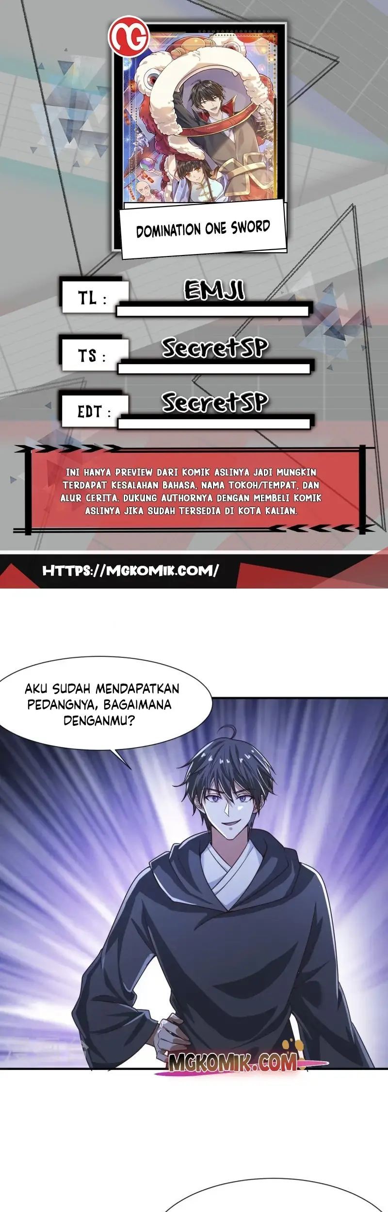 Baca Komik Domination One Sword Chapter 218 Gambar 1