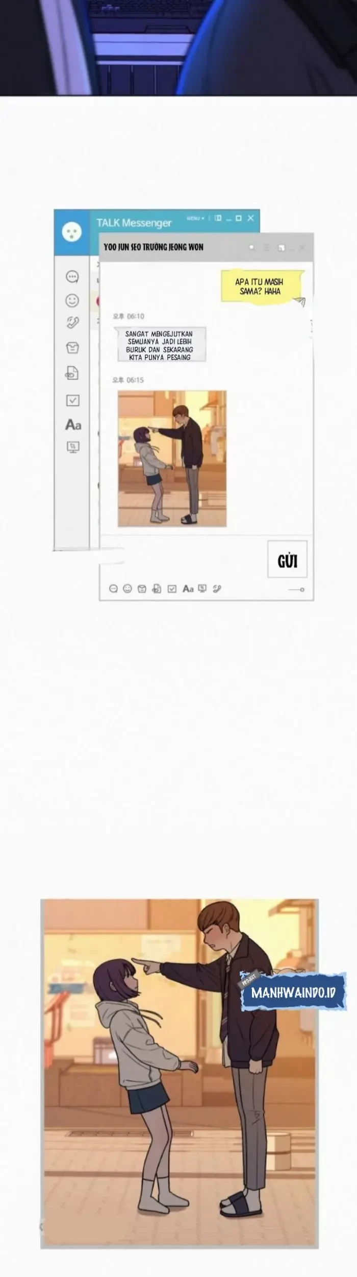 Pure Love Operation Chapter 18 Gambar 64