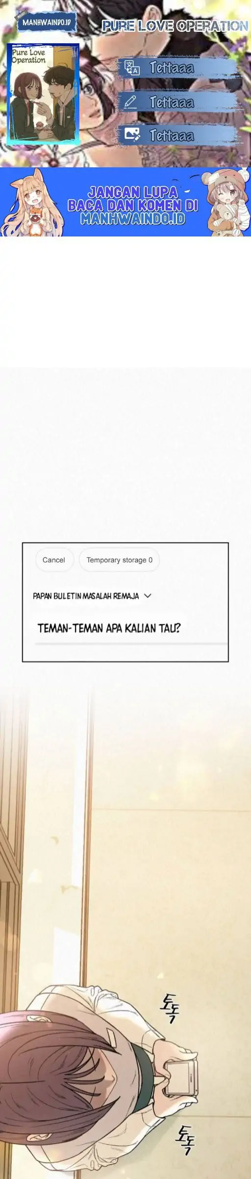 Baca Komik Pure Love Operation Chapter 00.1 Gambar 1