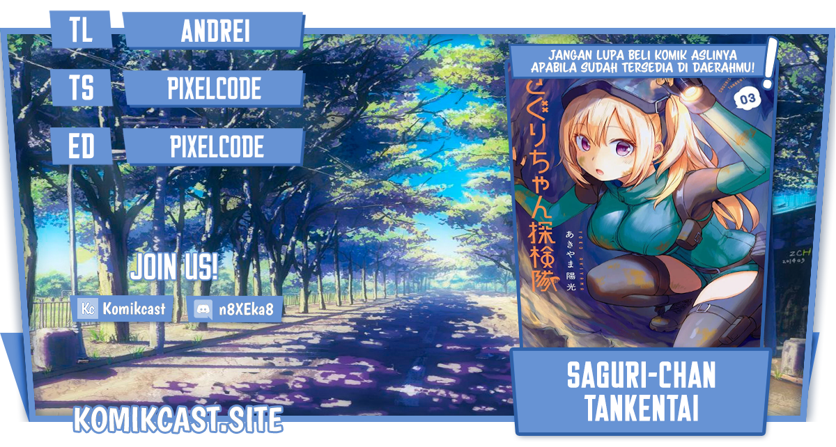 Baca Komik Saguri-chan Tankentai Chapter 34 Gambar 1