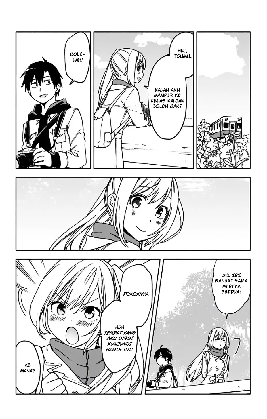 Saguri-chan Tankentai Chapter 18 Gambar 11