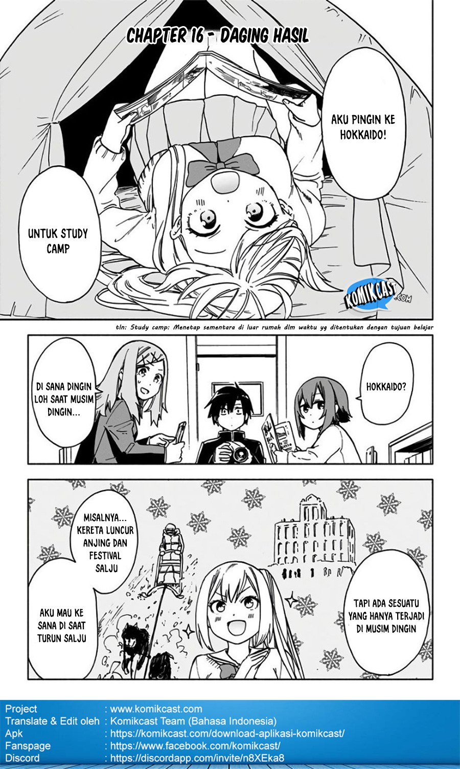 Saguri-chan Tankentai Chapter 16 Gambar 3