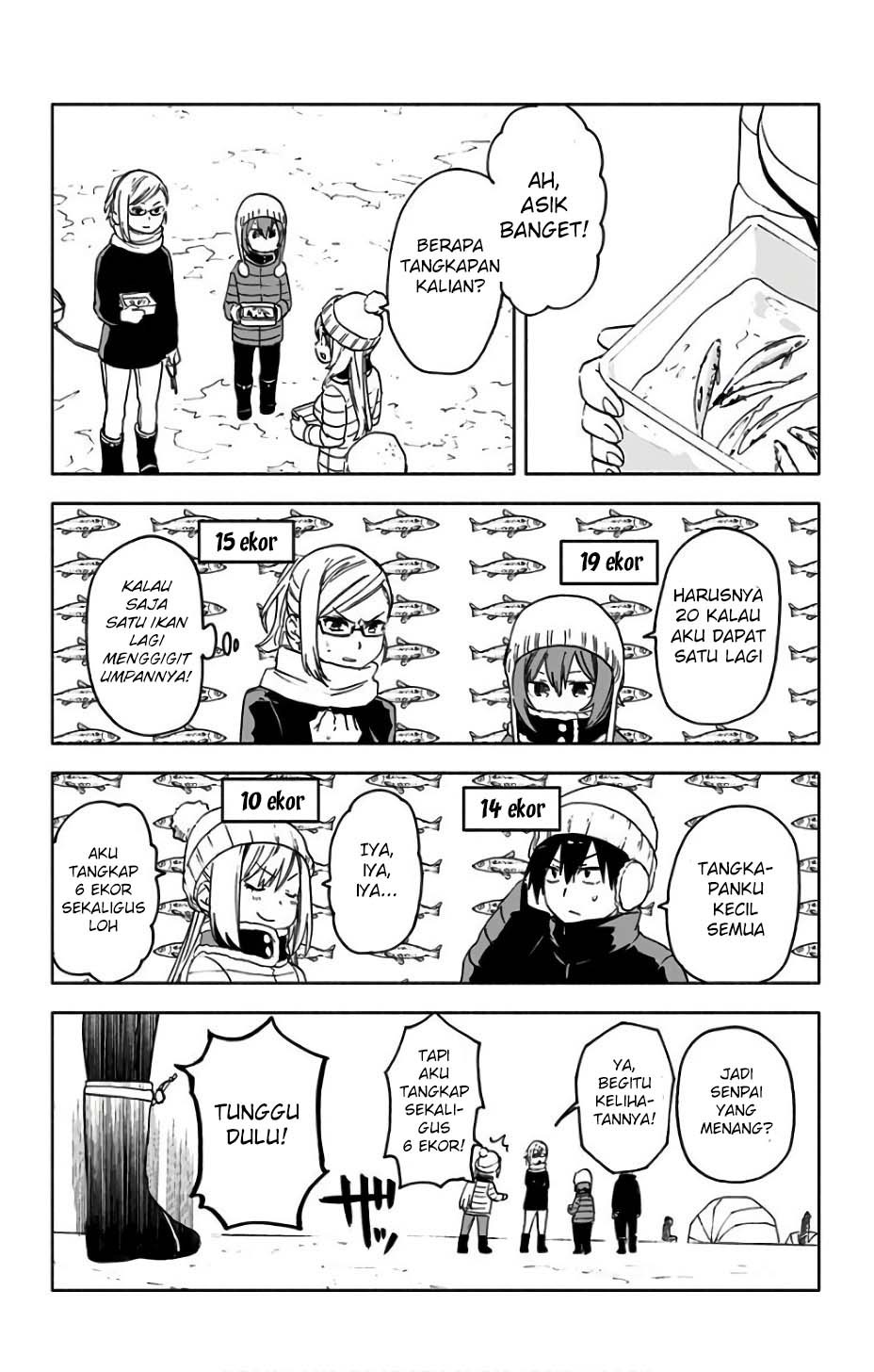 Saguri-chan Tankentai Chapter 14 Gambar 17