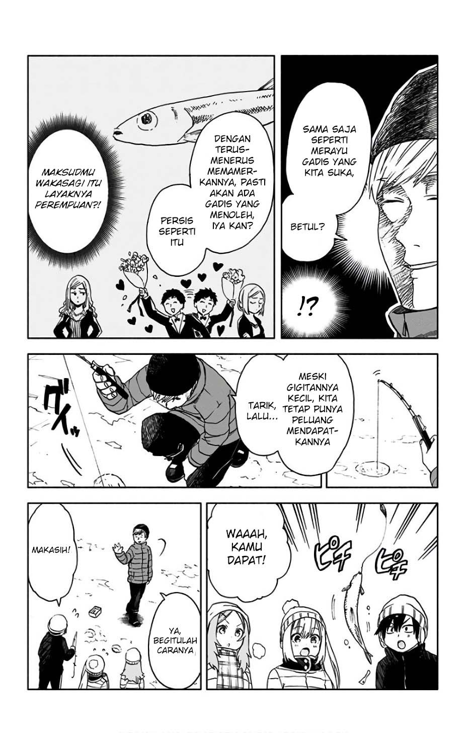 Saguri-chan Tankentai Chapter 14 Gambar 8