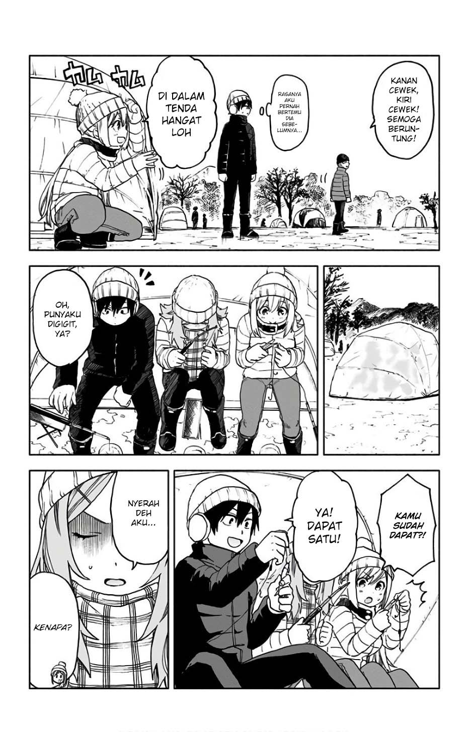 Saguri-chan Tankentai Chapter 14 Gambar 9