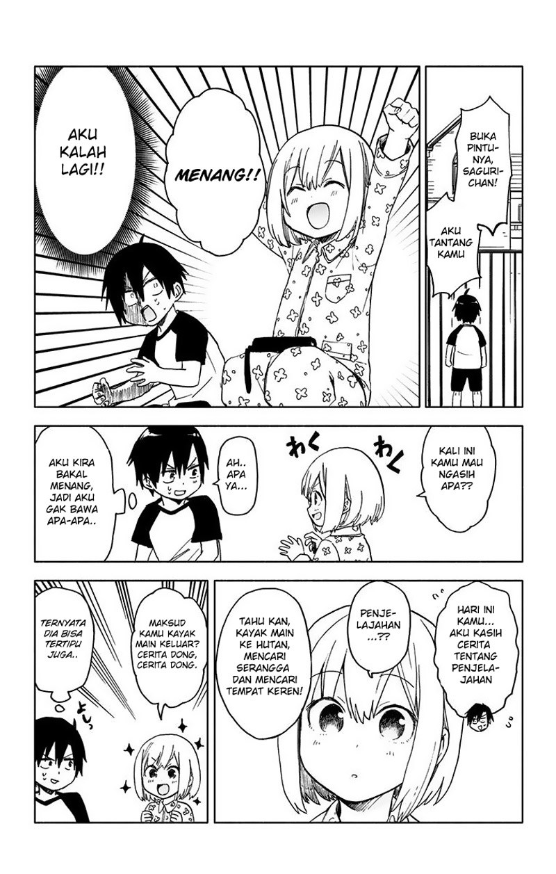 Saguri-chan Tankentai Chapter 09.5 Gambar 8