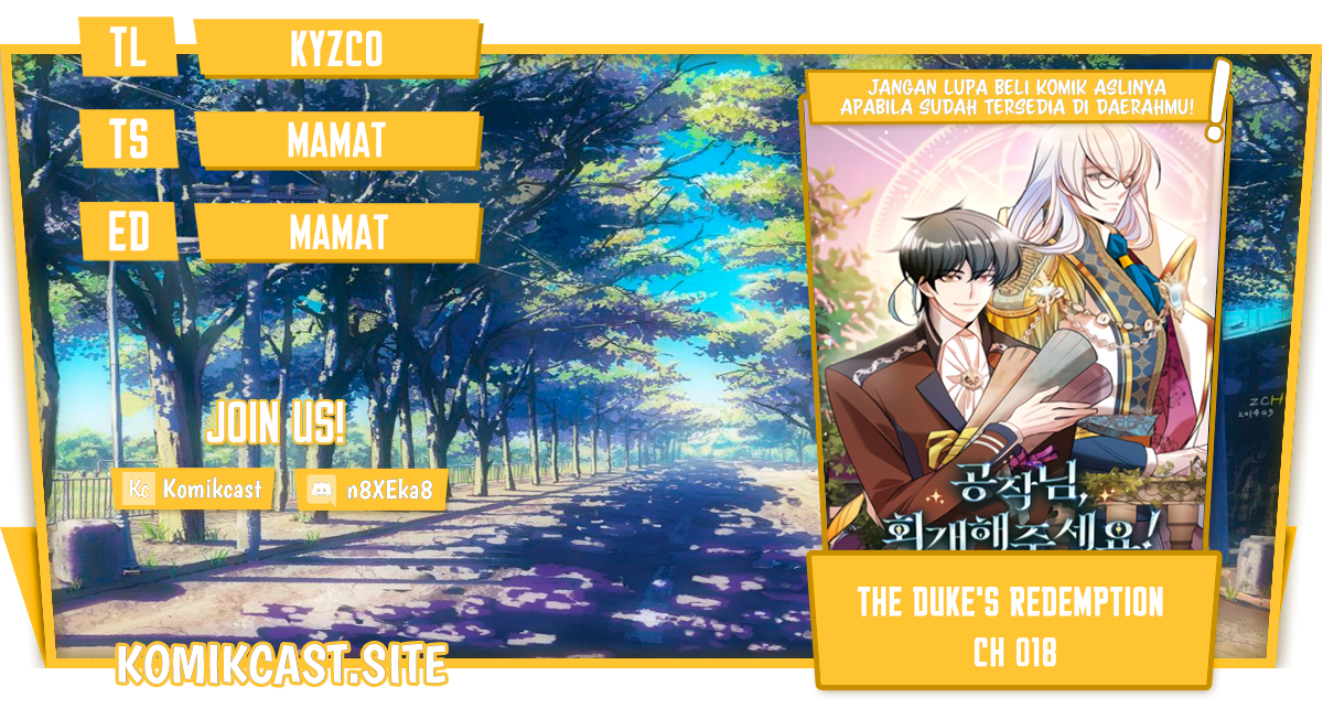 Baca Komik The Duke’s Redemption Chapter 18 Gambar 1