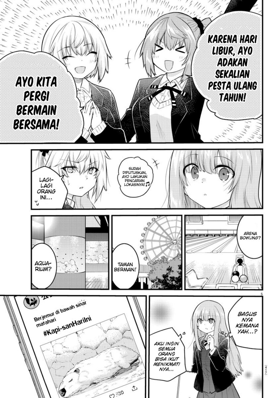 Koe ga dasenai Shoujo wa “Kanojo ga Yasashisugiru” to Omotte iru Chapter 139 Gambar 6