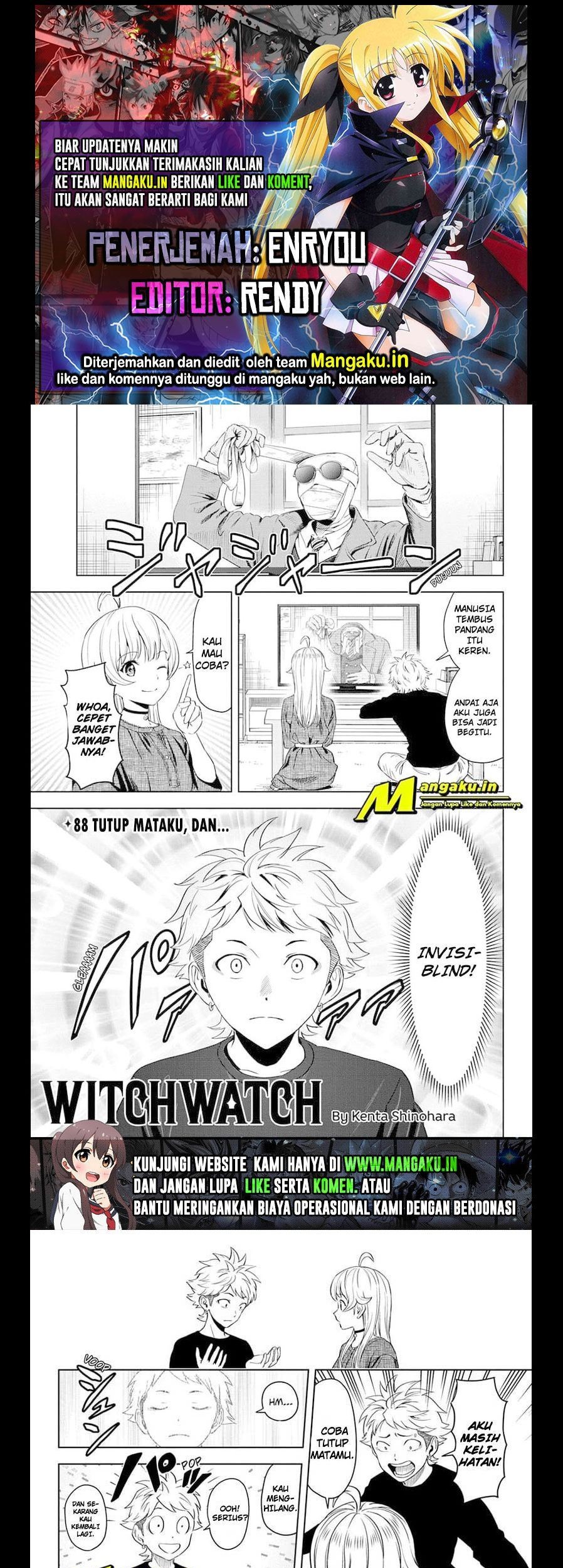 Baca Komik Witch Watch Chapter 88 Gambar 1