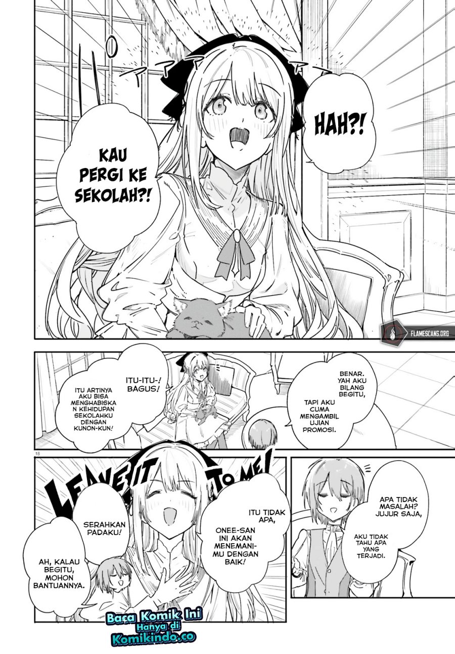 Majutsushi Kunon wa Miete Iru Chapter 03 Gambar 19