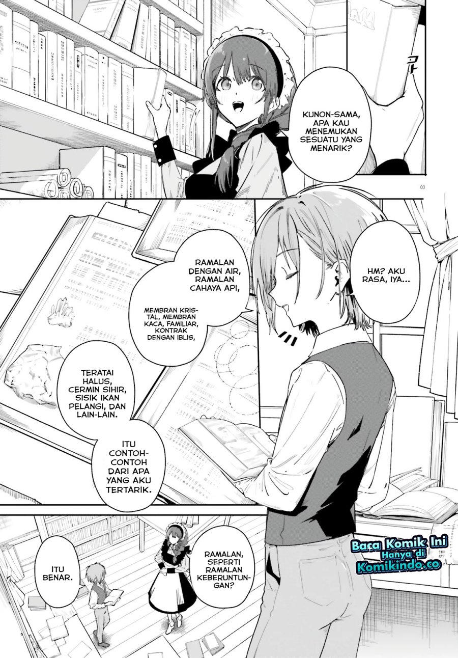 Majutsushi Kunon wa Miete Iru Chapter 03 Gambar 4
