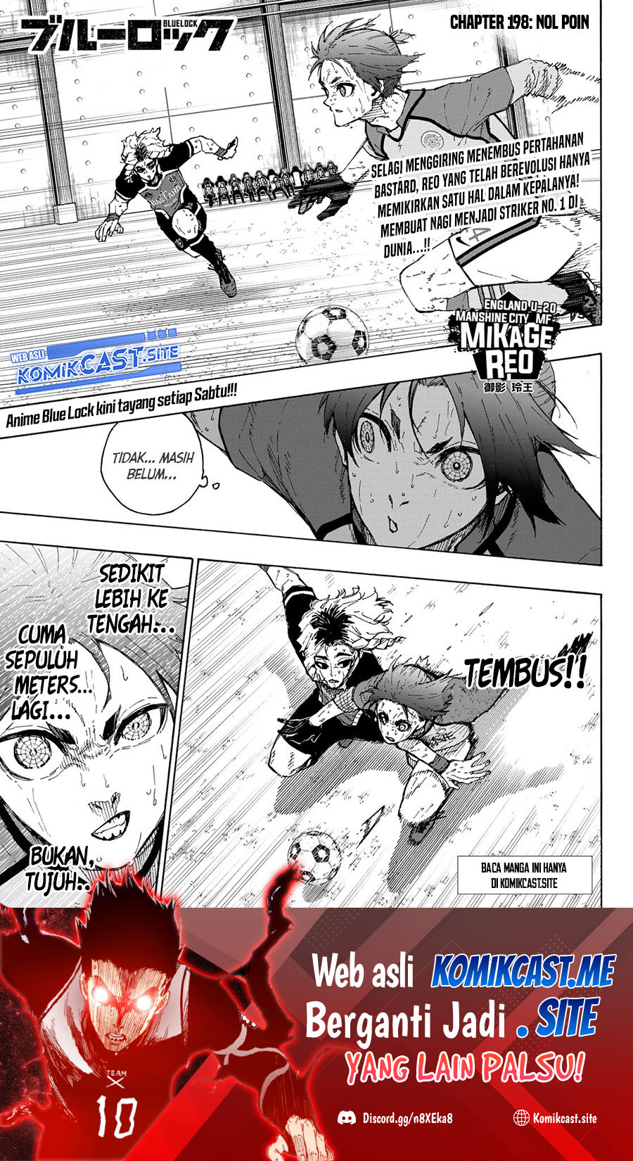 Baca Manga Blue Lock Chapter 198 Gambar 2