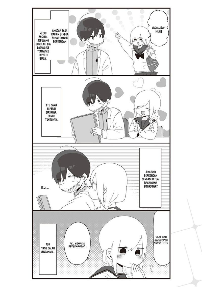 Homura-sensei wa Tabun Motenai Chapter 61 Gambar 4