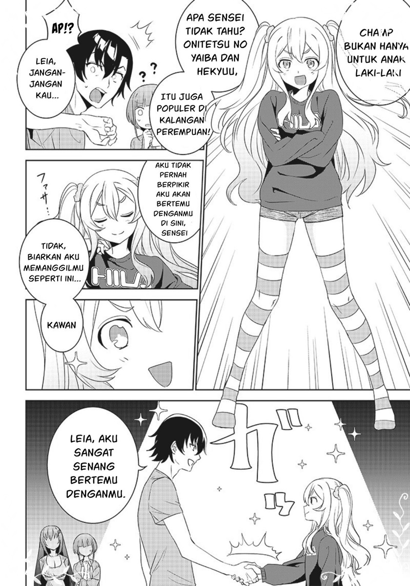 Matei Kyoushi to Juuzoku Shoujo no Haitoku Keiyaku Chapter 05.1 Gambar 11