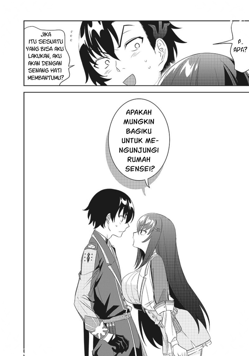 Matei Kyoushi to Juuzoku Shoujo no Haitoku Keiyaku Chapter 04.2 Gambar 12