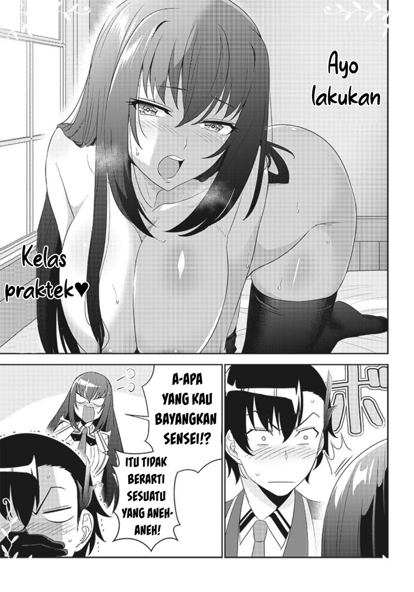 Matei Kyoushi to Juuzoku Shoujo no Haitoku Keiyaku Chapter 04.2 Gambar 14