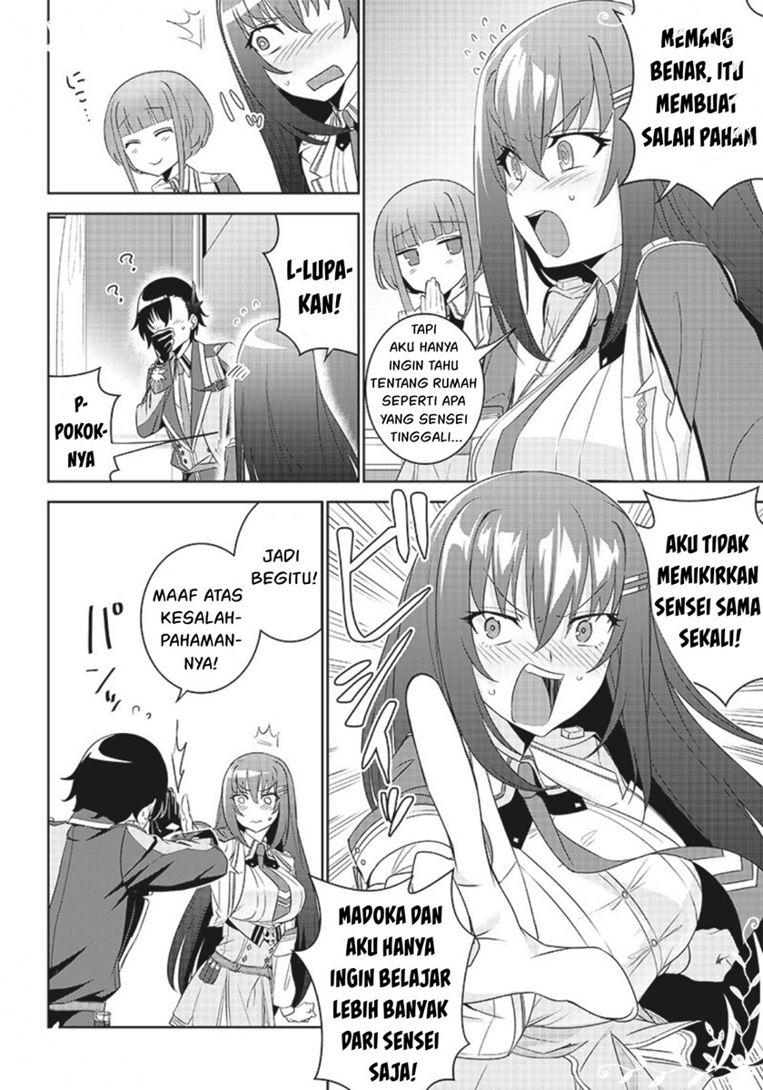 Matei Kyoushi to Juuzoku Shoujo no Haitoku Keiyaku Chapter 04.2 Gambar 15